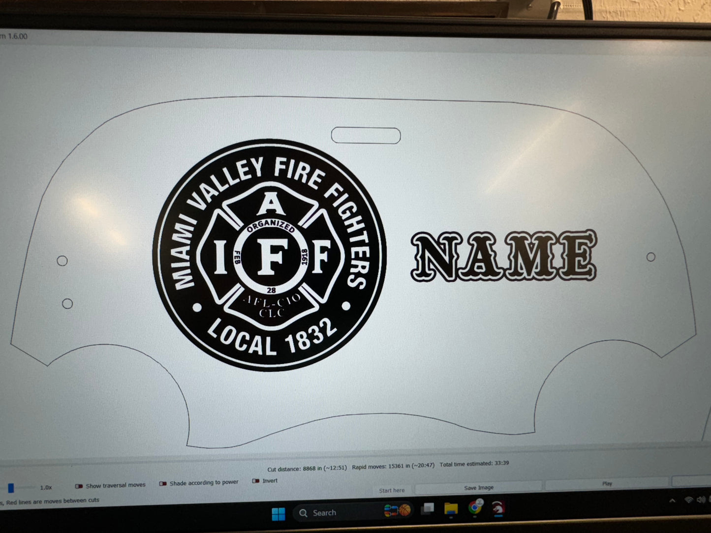 Miami Valley Fire District Mask Cover